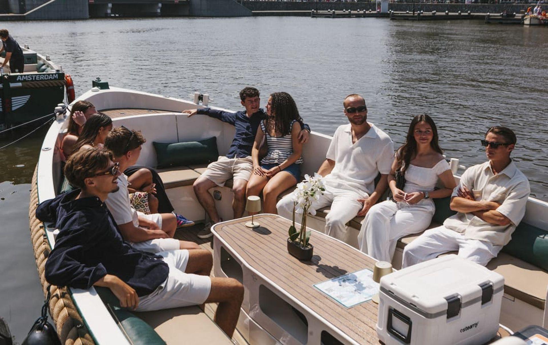 Pizza en Drinks boot (prive sloep met schipper), foto 3