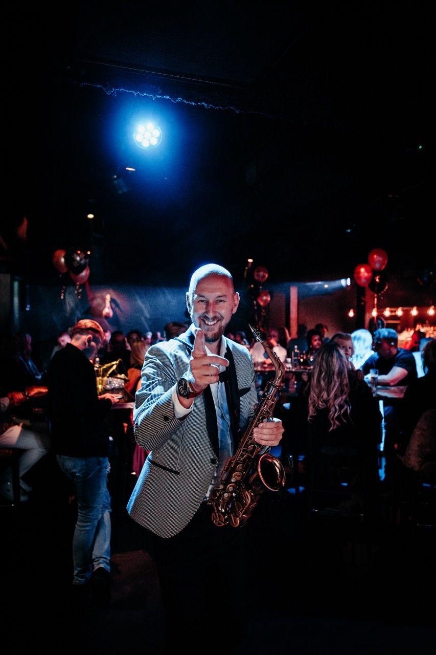 Saxofonist Tim