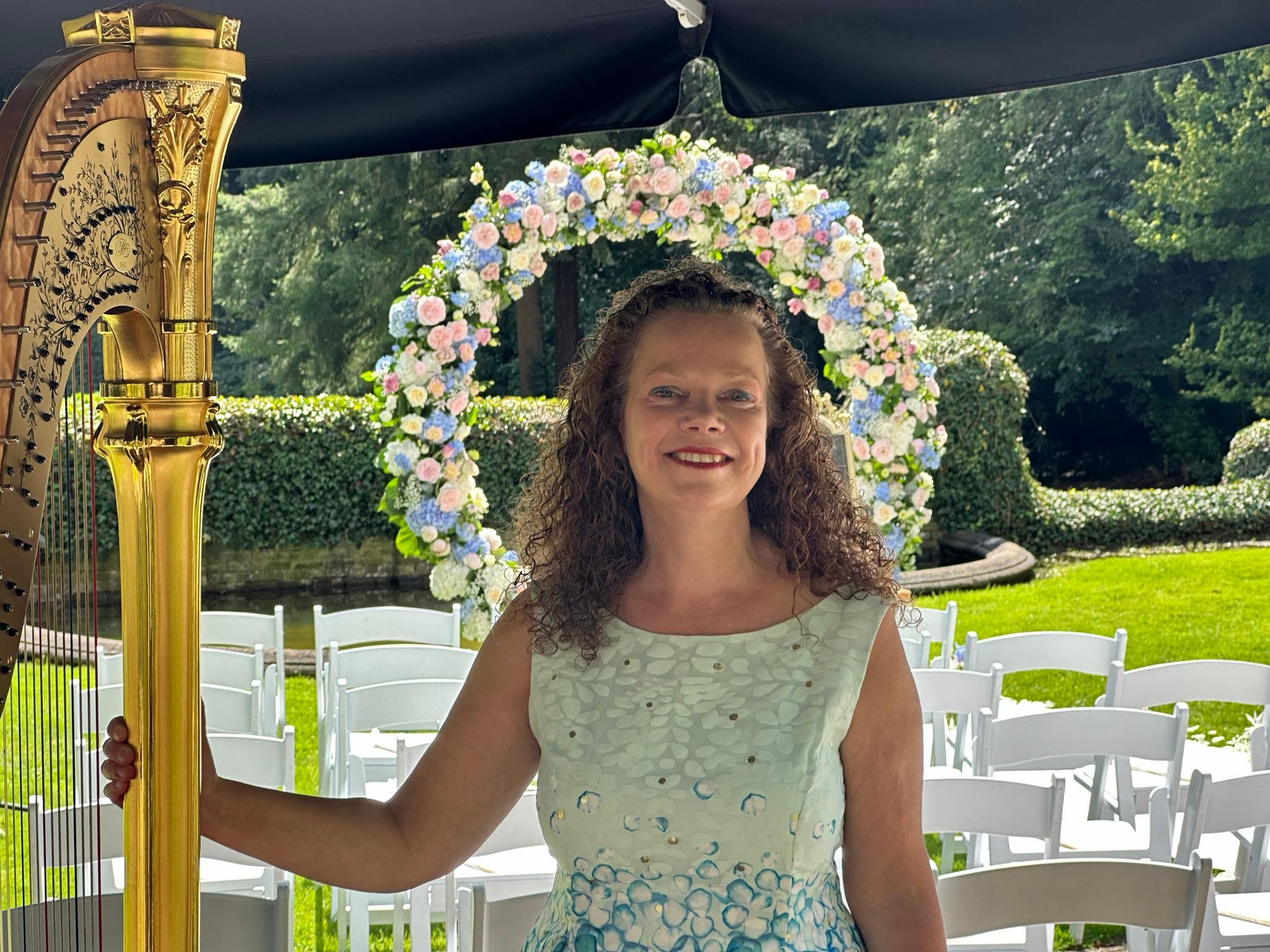 Carla Bos, harpist, foto 4